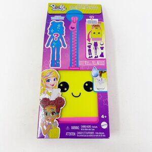 Polly Pocket Lil’ Styles Dolls & Playset Travel Toy Collection with 3-inch Doll
